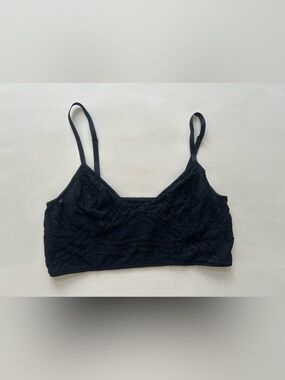 Intimately free people Lace Longline Bralette in black size L